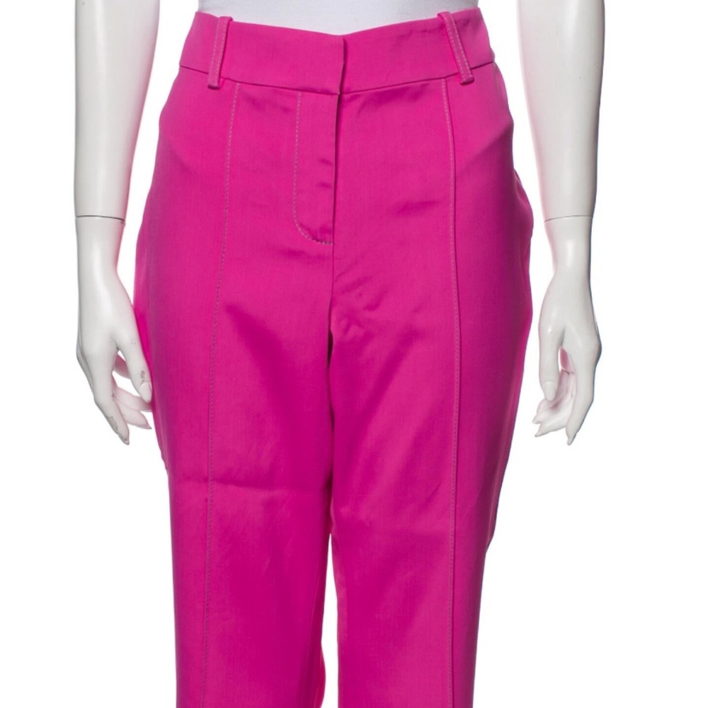 Hot pink wide leg pants
